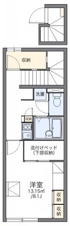 レオパレスＭＩＹＡＢＩの物件間取画像